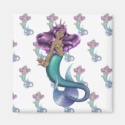 Mermaid Iole Magnet (Vorne)