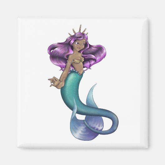 Mermaid Iole Magnet (Vorne)