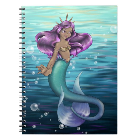 Mermaid Iole Notizblock (Vorderseite)