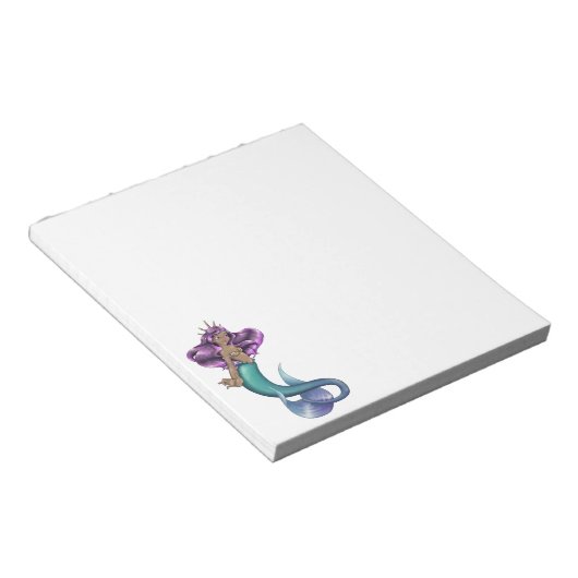 Mermaid Iole Notizblock (angewinkelt)