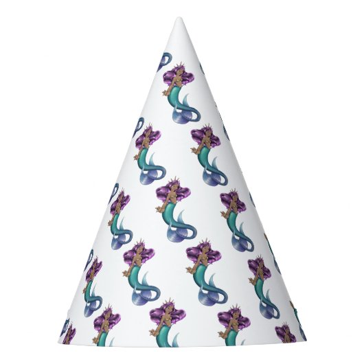 Mermaid Iole Partyhütchen (Vorderseite)