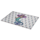 Mermaid Iole Schneidebrett (Ecke)