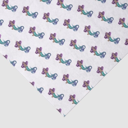 Mermaid Iole Seidenpapier (Ausschnitt)