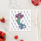 Mermaid Iole Serviette (Beispiel)