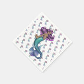 Mermaid Iole Serviette (Ecke)
