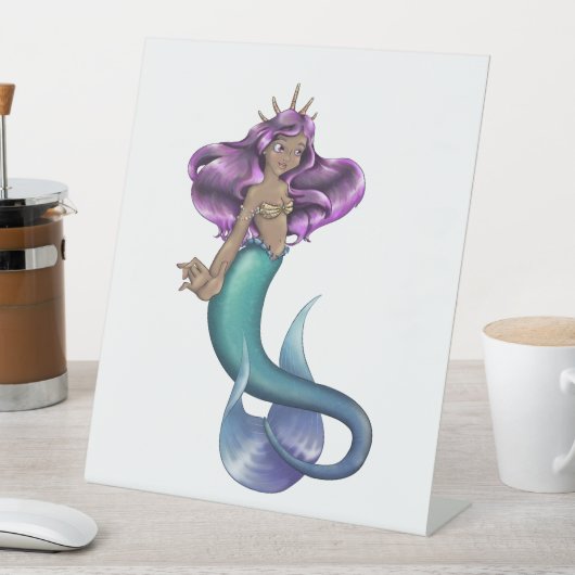 Mermaid Iole Sockelschild (In Situ)