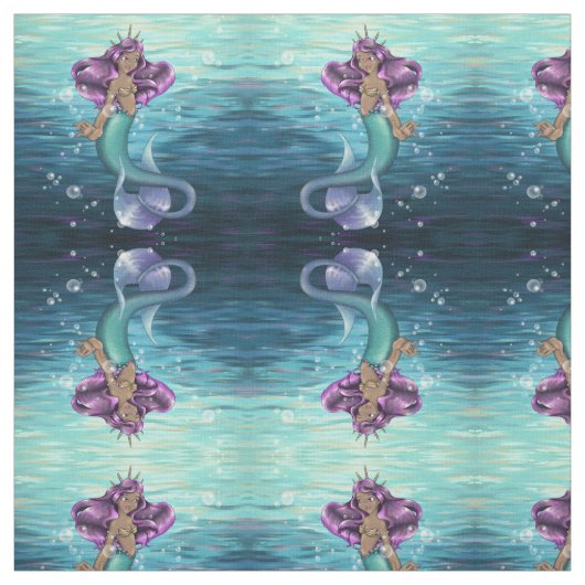 Mermaid Iole Stoff (Muster)