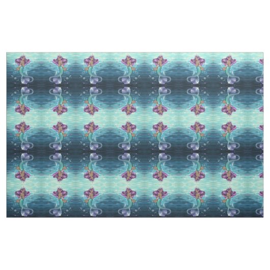 Mermaid Iole Stoff (Fat Quarter (45,7 x 55,9 cm))