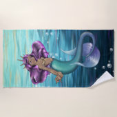 Mermaid Iole Strandtuch (Vorderseite)