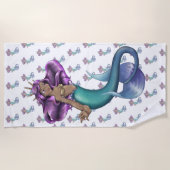 Mermaid Iole Strandtuch (Vorderseite)