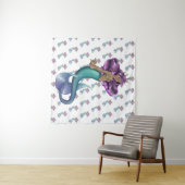 Mermaid Iole Wandteppich (Beispiel (Horizontal))