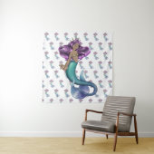 Mermaid Iole Wandteppich (Beispiel)