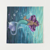 Mermaid Iole Wandteppich (Vorderseite (Horizontal))