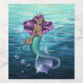 Mermaid Iole Weinetikett (Einzelnes Label)
