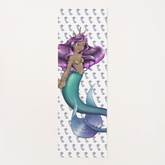 Mermaid Iole Yogamatte (Vorderseite)