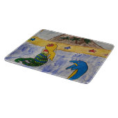 Mermaid Island Chopping Board Schneidebrett (Ecke)