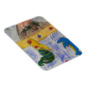 Mermaid Island Flexible Foto Magnet (Rechte Seite)