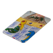 Mermaid Island Flexible Foto Magnet (Linke Seite)