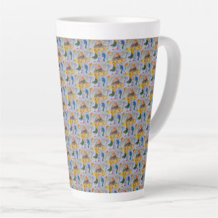 Mermaid Island Latte Tasse