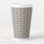 Mermaid Island Latte Tasse (Vorderseite)