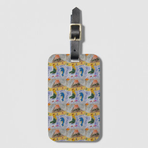 Mermaid Island Luggage Tag Gepäckanhänger