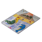 Mermaid Island Spiral Notebook Notizblock (Linke Seite)
