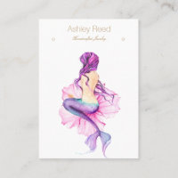 Mermaid Jewelry Card - Earl