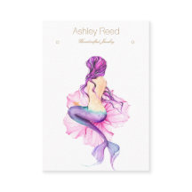 Mermaid Jewelry Card - Earl