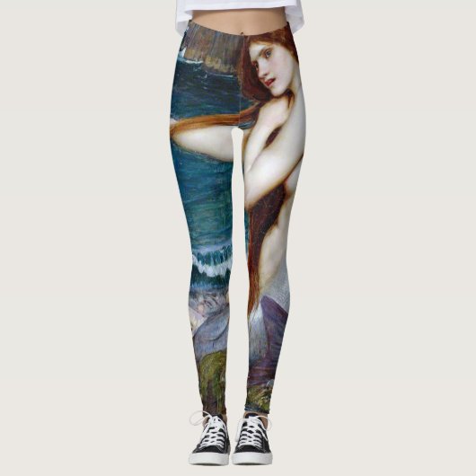 Mermaid, John William Waterhouse Leggings (Vorderseite)