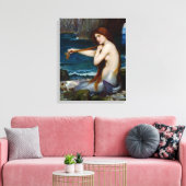 Mermaid John William Waterhouse Painting Leinwanddruck (Insitu (Wohnzimmer))
