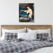 Mermaid John William Waterhouse Painting Leinwanddruck (Insitu (Schlafzimmer))