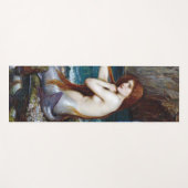 Mermaid, John William Waterhouse Yogamatte (Vorderseite (Horizontal))
