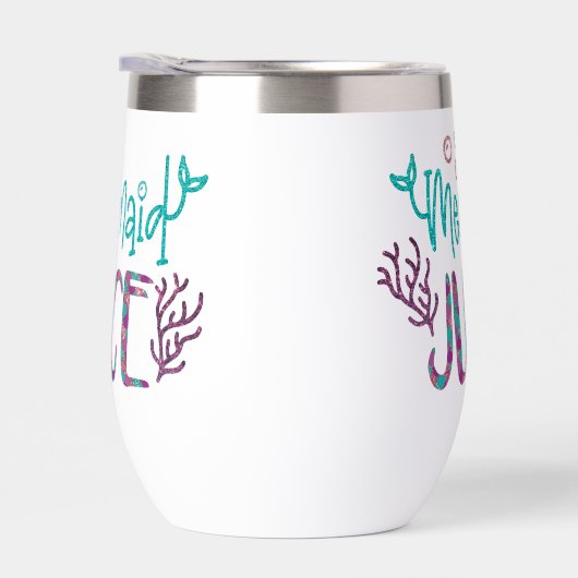 Mermaid Juice Funkelnd Fun Sprichwort (Rechts)