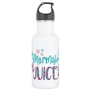 Mermaid Juice Funny Glitzer handschriftlich Edelstahlflasche