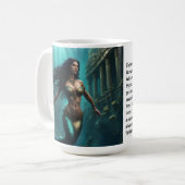 Mermaid Kaffeetasse (Vorderseite Links)