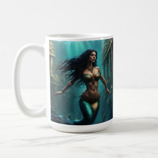 Mermaid Kaffeetasse (Links)