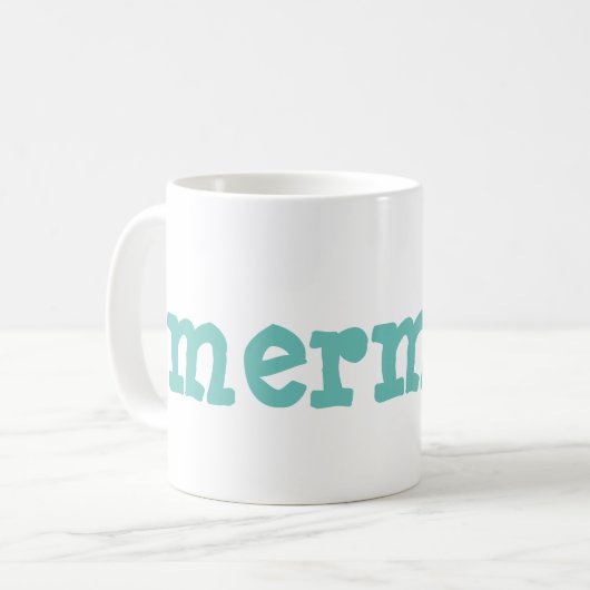 Mermaid Kaffeetasse (Vorderseite Links)