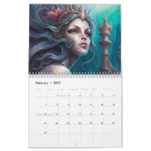Mermaid-Kalender Kalender (Feb 2027)
