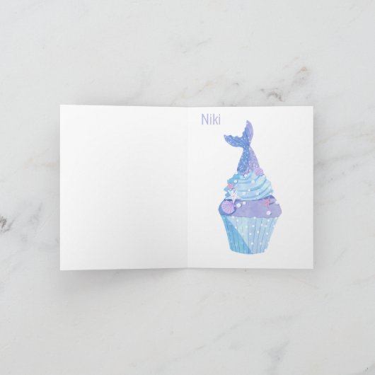 Mermaid Karte (Innenseite)