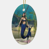 Mermaid Keramik Ornament (Links)