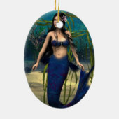 Mermaid Keramik Ornament (Hinten)