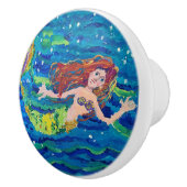 Mermaid Keramikknauf (Rechts)
