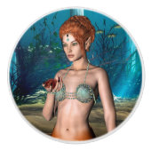 Mermaid Keramikknauf (Vorderseite)