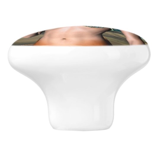 Mermaid Keramikknauf (Seitenansicht)