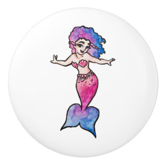 Mermaid Keramikknauf