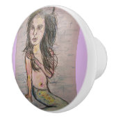 Mermaid Keramikknauf (Rechts)