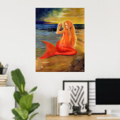 Mermaid Key Sunset POSTER (Heimbüro)