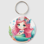 Mermaid keychain schlüsselanhänger (Rückseite)