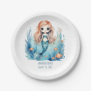 Mermaid Kids Girl Paper Party Teller