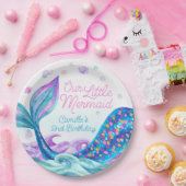 Mermaid Kindergeburtstag Party Pappteller (Party)